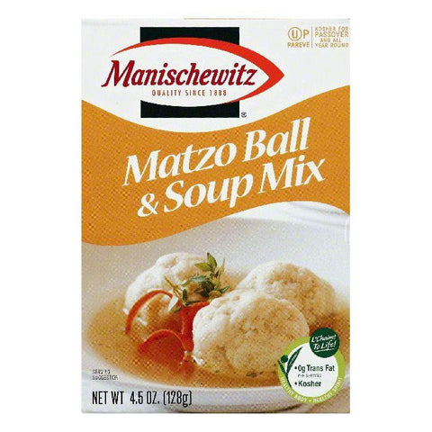 Manischewitz Matzo Ball & Soup Mix, 4.5 OZ (Pack of 12)