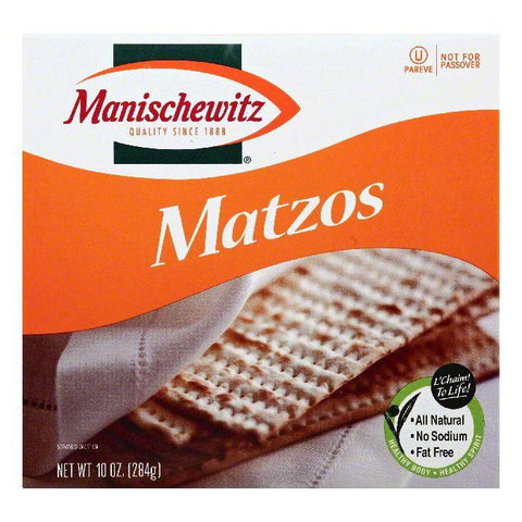 Manischewitz Matzos, 10 OZ (Pack of 12)
