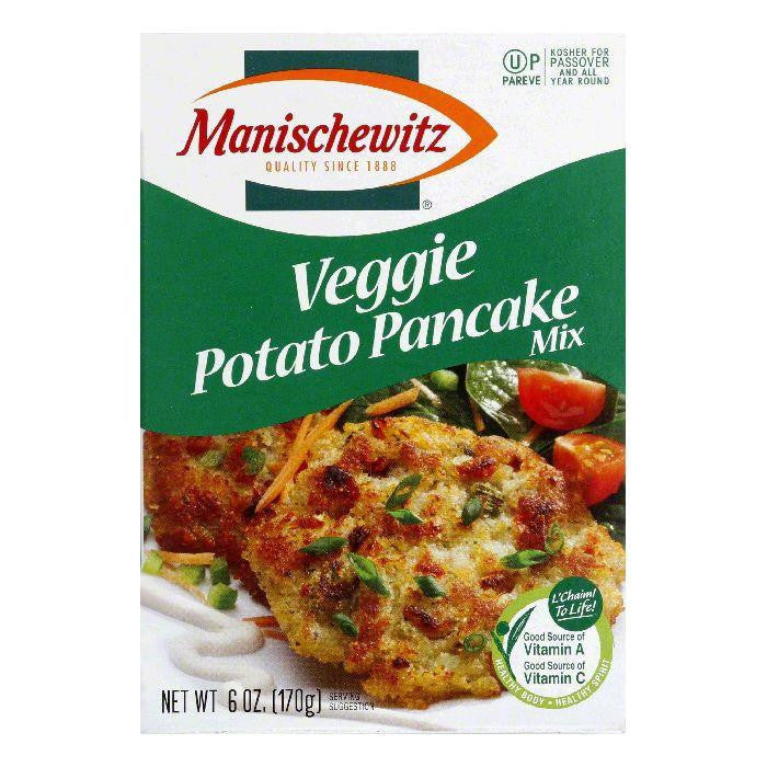 Manischewitz Veggie Potato Pancake Mix, 6 OZ (Pack of 12)