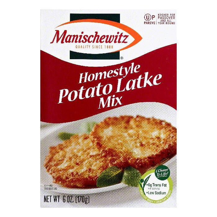 Manischewitz Homestyle Potato Latke Mix, 6 OZ (Pack of 6)