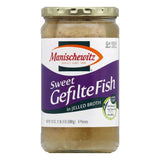 Manischewitz Gefilte Fish Sweet No MSG, 24 OZ (Pack of 6)