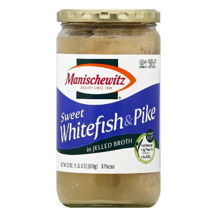 Manischewitz in Jelled Broth Sweet Whitefish & Pike, 6 ea (Pack of 6)