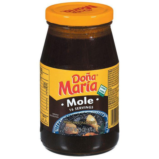 Dona Maria Mole Sauce Mexi Condiment 16.75 Oz (Pack of 12)