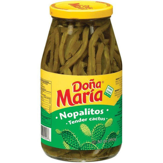 Dona Maria Tender Cactus Nopalitos 30 Oz (Pack of 12)