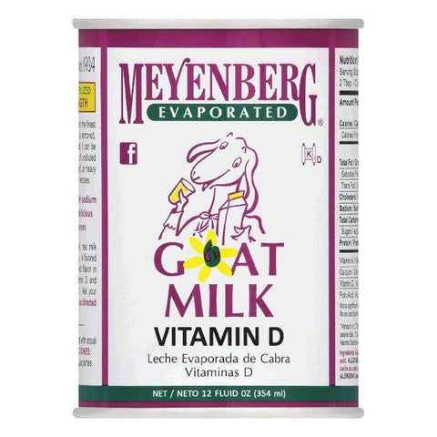 Meyenberg Evaporated Goat Milk, 12 OZ (Pack of 12)