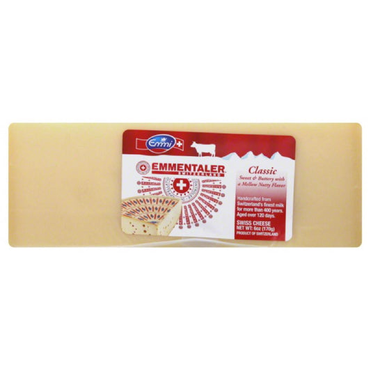 Emmi Classic Swiss Cheese, 6 Oz (Pack of 16)