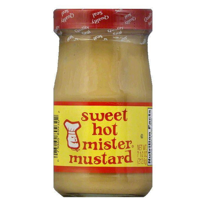 Mr. Mustard Sweet & Hot Mustard, 7.5 OZ (Pack of 6)