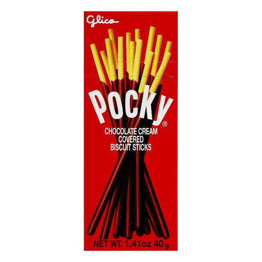 Glico Pocky Chocolate, 1.41 OZ (Pack of 20)