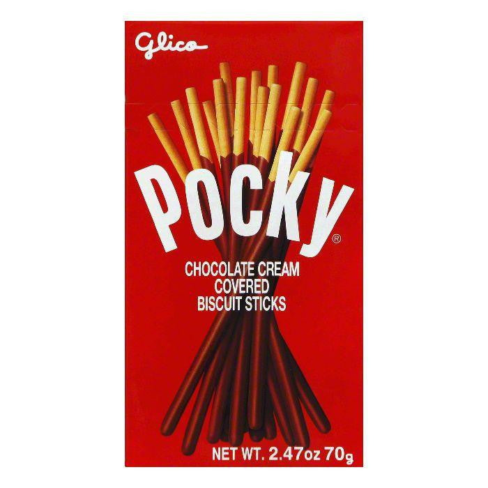 Pocky Chocolate Cream Covered Biscuit Sticks, 2.47 Oz (Pack of 10)