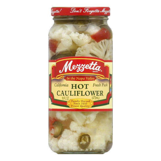 Mezzetta Cauliflower Hot, 16 OZ (Pack of 6)