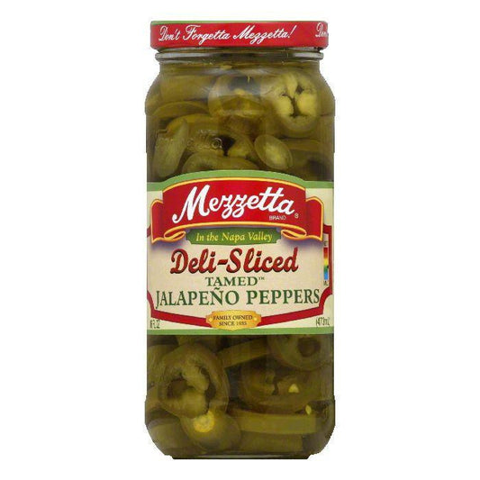 Mezzetta Jalapeno Pepper Sliced, 16 OZ (Pack of 6)