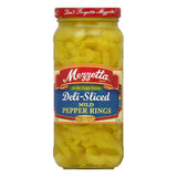 Mezzetta Pepper Rings Deli Sliced, 16 OZ (Pack of 6)