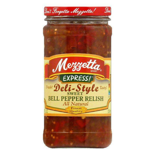 Mezzetta Relish Sweet Bell Pepper, 12 OZ (Pack of 6)