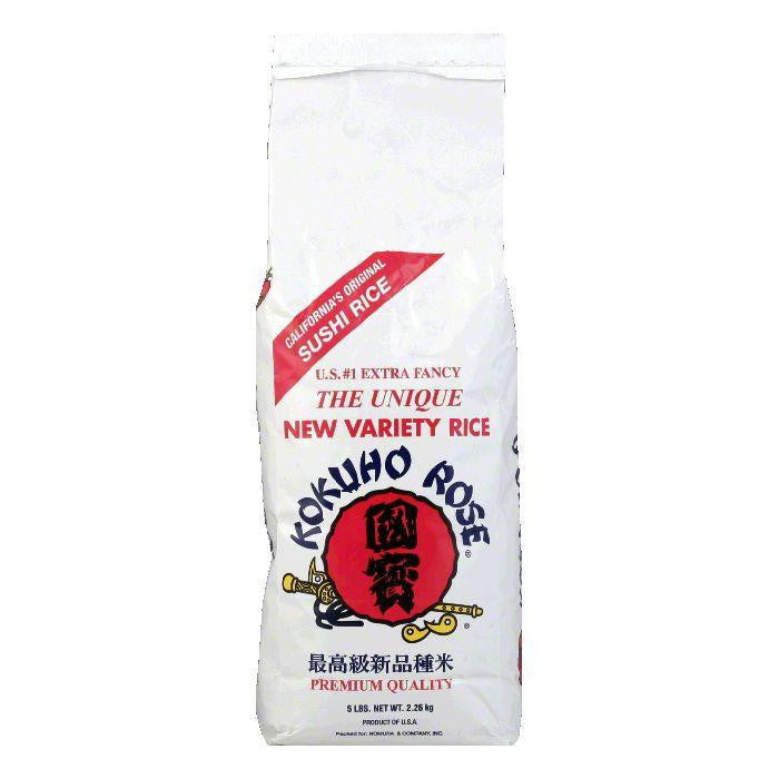 Kokuho Rose Rice 5 lbs, 5 LB (Pack of 8)