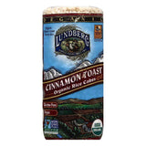 Lundberg Cinnamon Toast Rice Cakes, 9.5 Oz (Pack of 6)