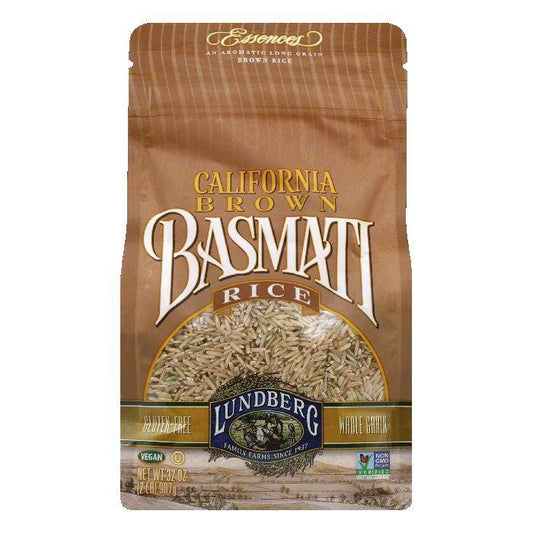 Lundberg Gluten Free Rice Eco-Farmed California Basmati Brown, 32 OZ (Pack of 6)