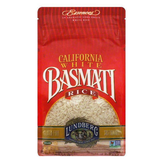 Lundberg Gluten Free White Rice California Basmati Eco-Farmed, 32 OZ (Pack of 6)