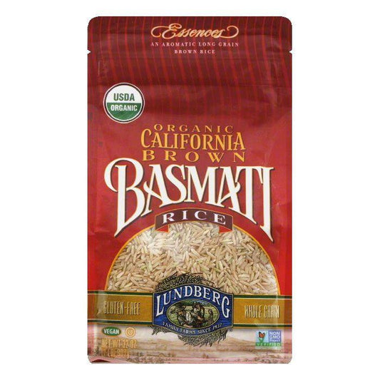 Lundberg Gluten Free Rice Organic California Basmati Brown, 32 OZ (Pack of 6)