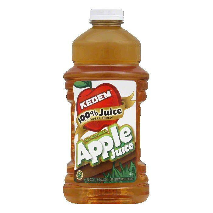 Kedem Apple Juice Large Size, 64 FO (Pack of 8)
