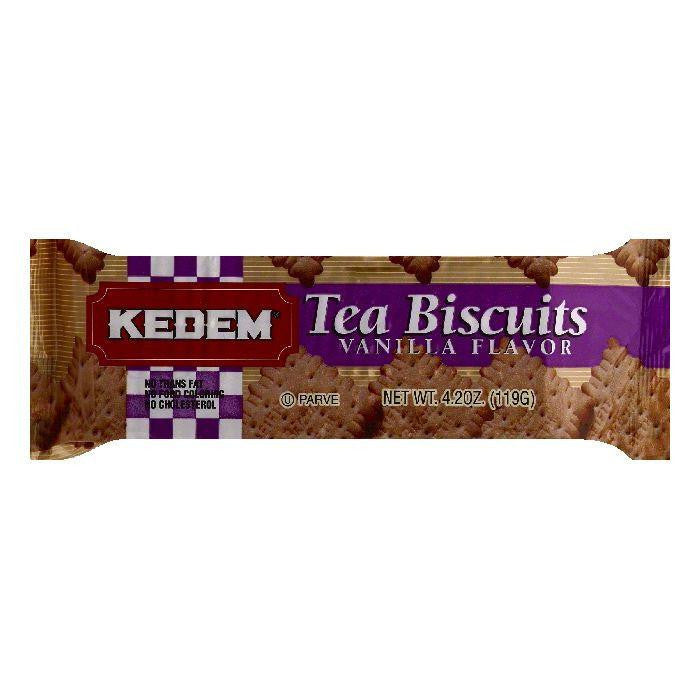 Kedem Vanilla Flavor Tea Biscuits, 4.2 OZ (Pack of 24)