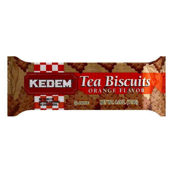 Kedem Orange Flavor Tea Biscuits, 4.2 OZ (Pack of 24)