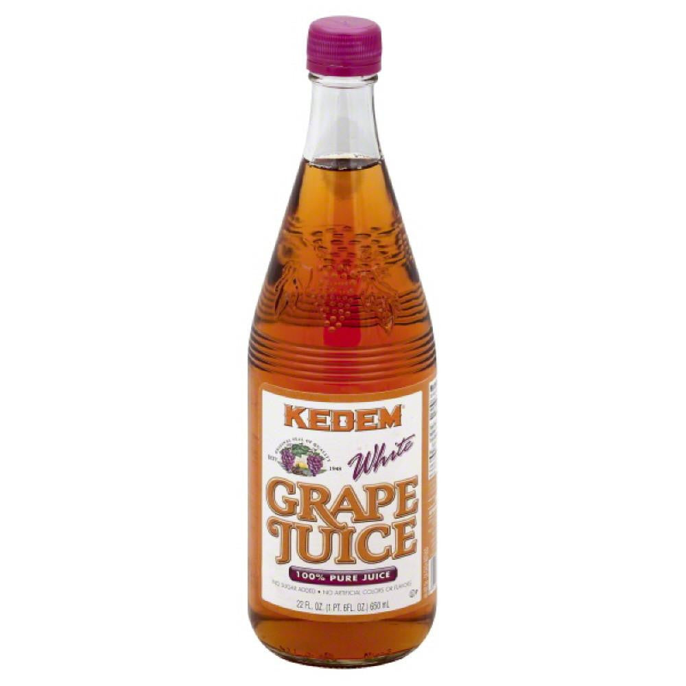 Kedem White Grape Pure 100% Juice, 22 Fo (Pack of 6)