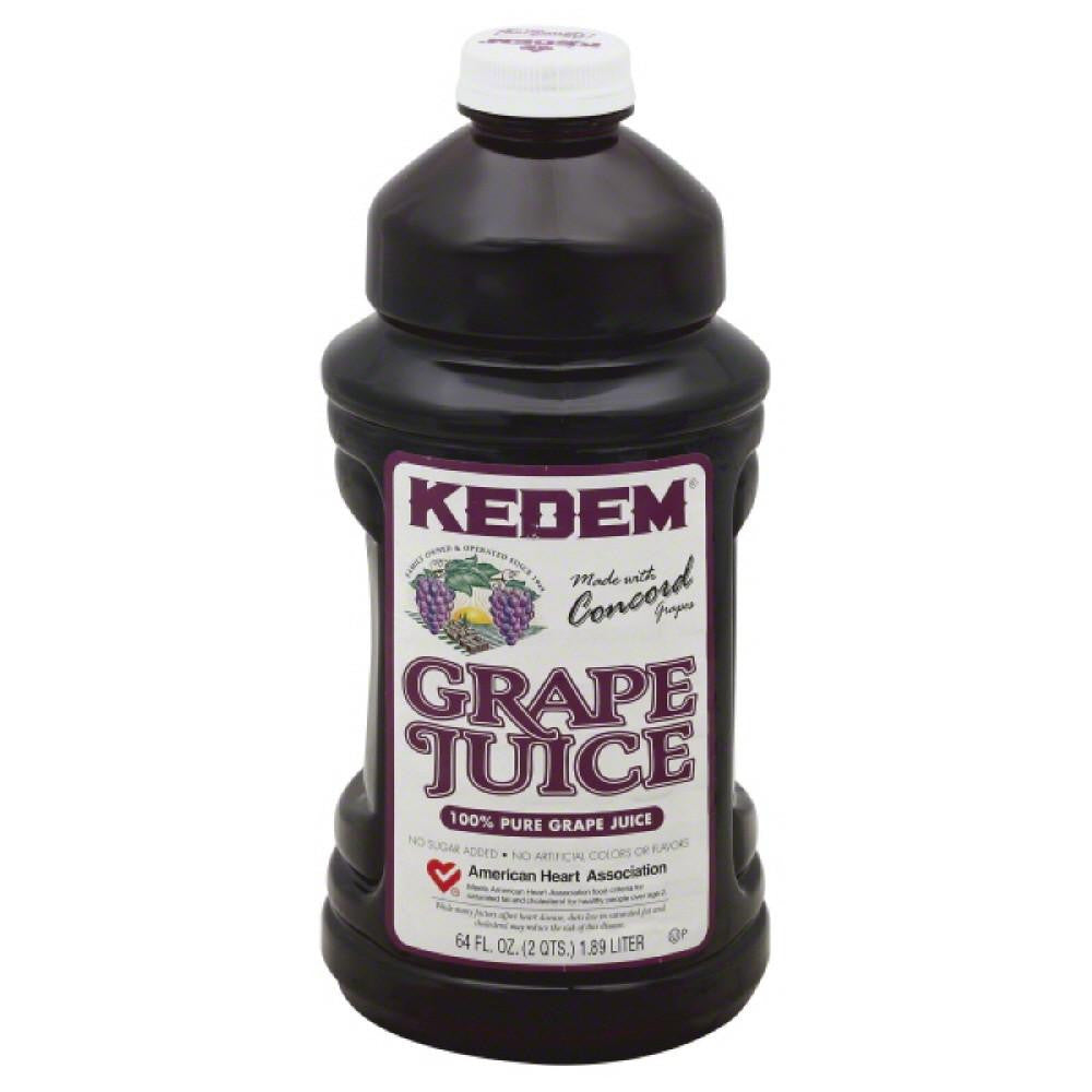 Kedem Pure Grape 100% Juice, 64 Fo (Pack of 8)