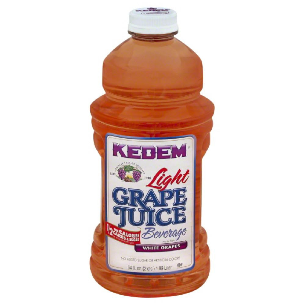 Kedem Light Grape Juice Beverage, 64 Oz (Pack of 8)