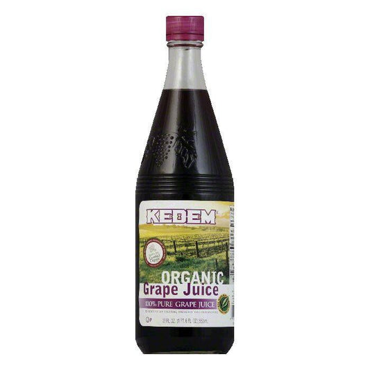 Kedem Organic Grape Juice, 22 FO (Pack of 12)
