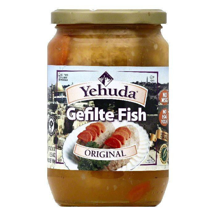Yehuda Original Gefilte Fish, 24 OZ (Pack of 12)