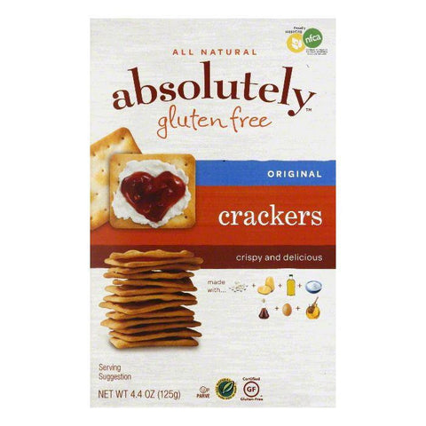 Absolutely Gluten Free Original Crackers, 4.4 OZ (Pack of 12)