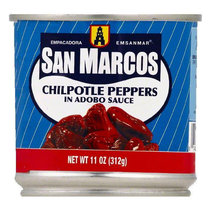 San Marcos in Adobo Sauce Chilpotle Peppers, 11 OZ (Pack of 12)
