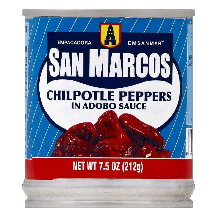 San Marcos in Adobo Sauce Chipotle Peppers, 7.5 OZ (Pack of 24)