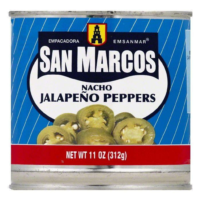 San Marcos Nacho Japapeno Peppers, 11 OZ (Pack of 12)