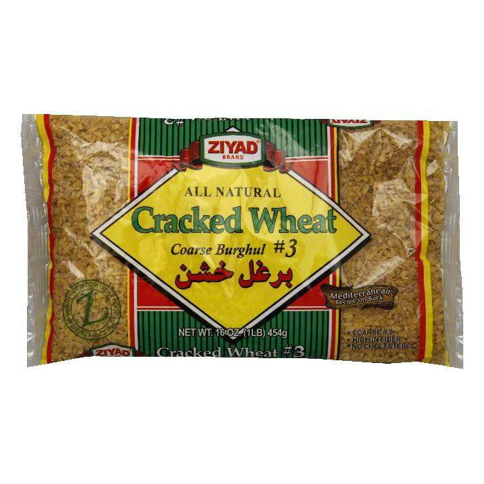 Ziyad Cracked Wheat Coarse Burghul No. 3, 16 OZ (Pack of 12)