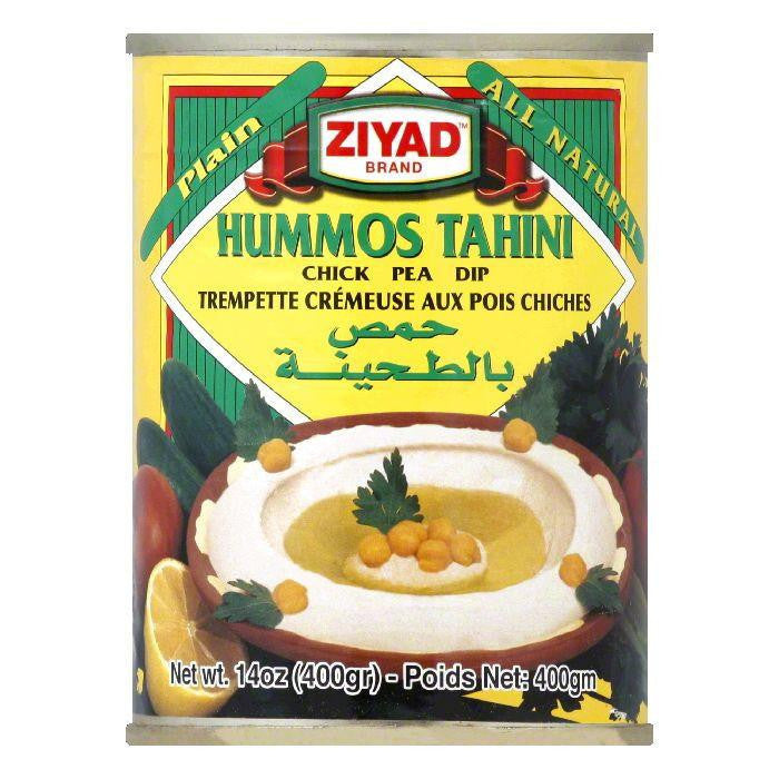 Ziyad Tahini Hummus Dip, 14 OZ (Pack of 6)