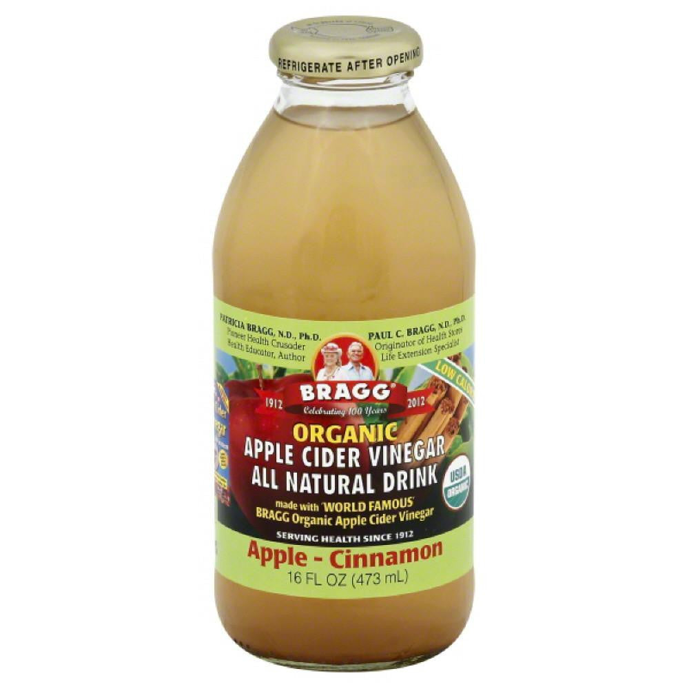 Bragg Apple-Cinnamon Organic Apple Cider Vinegar Drink, 16 Fo (Pack of 12)