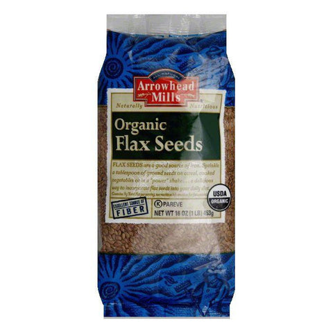 Arrowhead Mills Flax Seed, 16 OZ (Pack of 6)