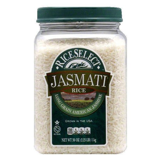 Rice Select Jasmati Rice Jar, 32 OZ (Pack of 4)