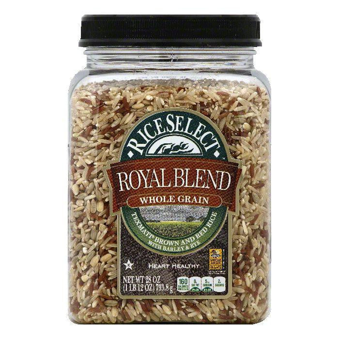 Rice Select Texmati Royal Blend Whole Grain Brown and Red Rice, 28 OZ (Pack of 4)
