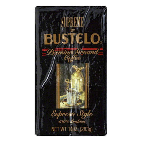 Cafe Bustelo Supreme Coffee Brick, 10 OZ (Pack of 12)