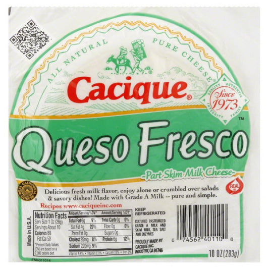 Cacique Queso Fresco, 10 Oz (Pack of 12)