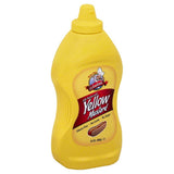 Woebers Yellow Mustard, 24 Oz (Pack of 12)
