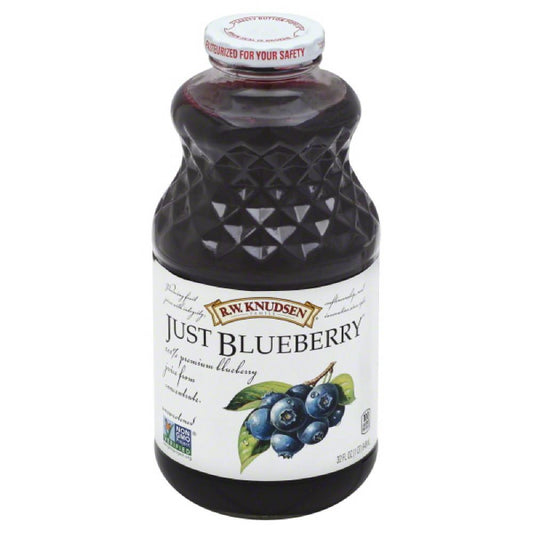 RW Knudsen Just Blueberry Premium 100% Juice, 32 Fo (Pack of 6)