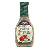 Maple Grove Farms Dressing Poppyseed Fat Free, 8 OZ (Pack of 6)