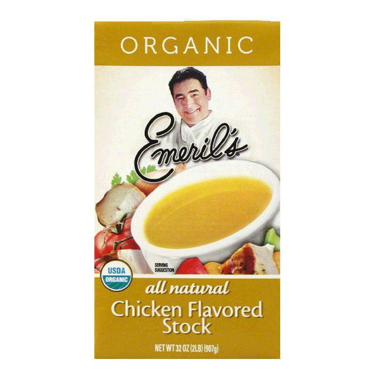 Emeril's Stock All Natural Chicken, 32 OZ (Pack of 6)
