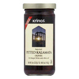 Krinos Kalamata Pitted Olives, 8 OZ (Pack of 6)