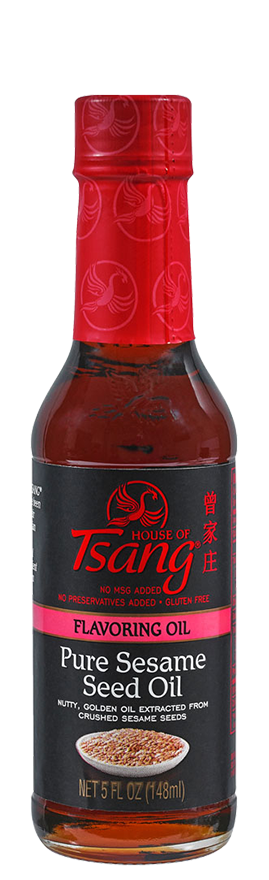 House of Tsang Pure Sesame Seed Flavoring Oil 5 Oz (Pack of 12)