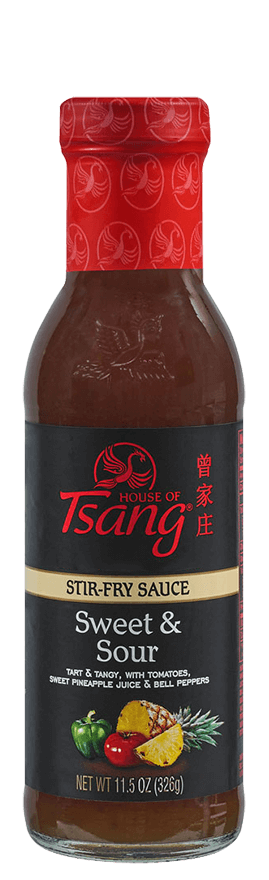 House of Tsang Stir Fry Sauce Sweet & Sour, 11.5 OZ (Pack of 6)