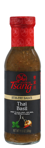 House Of Tsang Thai Basil Stir-Fry Sauce, 11.5 Oz (Pack of 6)